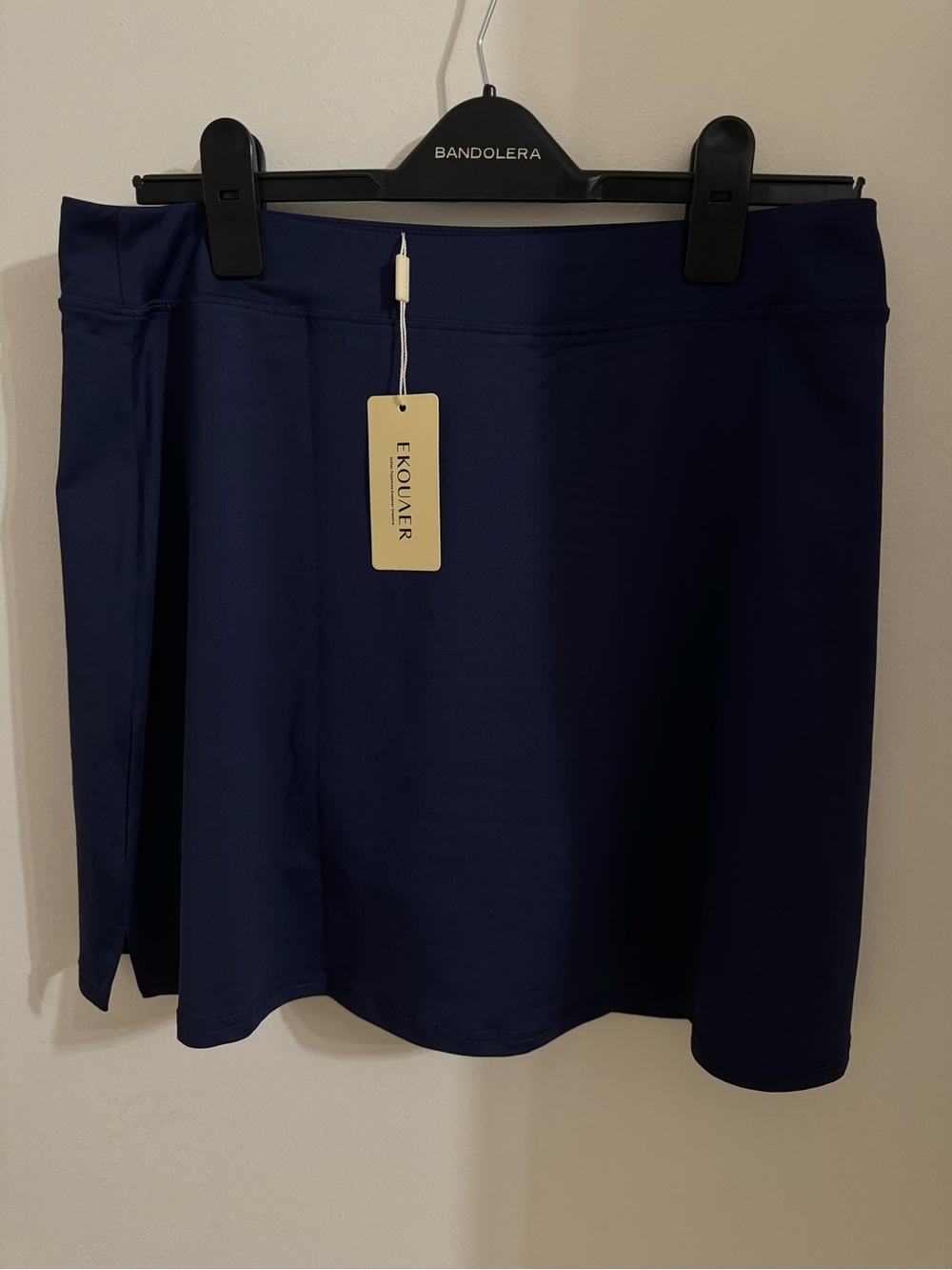 Ekouaer Navy Athletic Skort